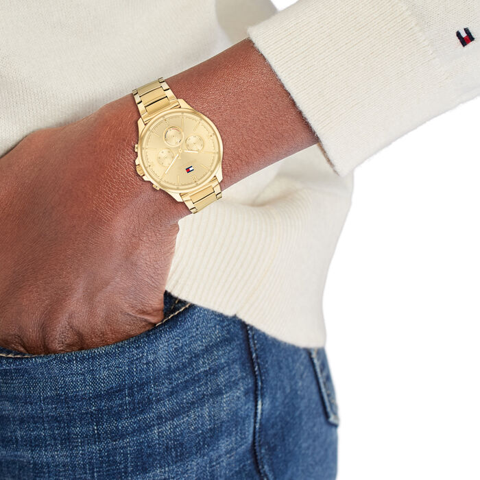 Women's Golden Aura Watch, 38mm