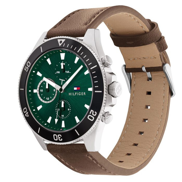 Men's Heritage Green Watch, 46mm