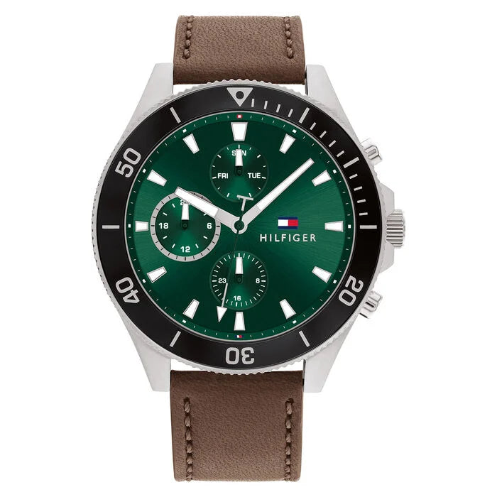 Men's Heritage Green Watch, 46mm