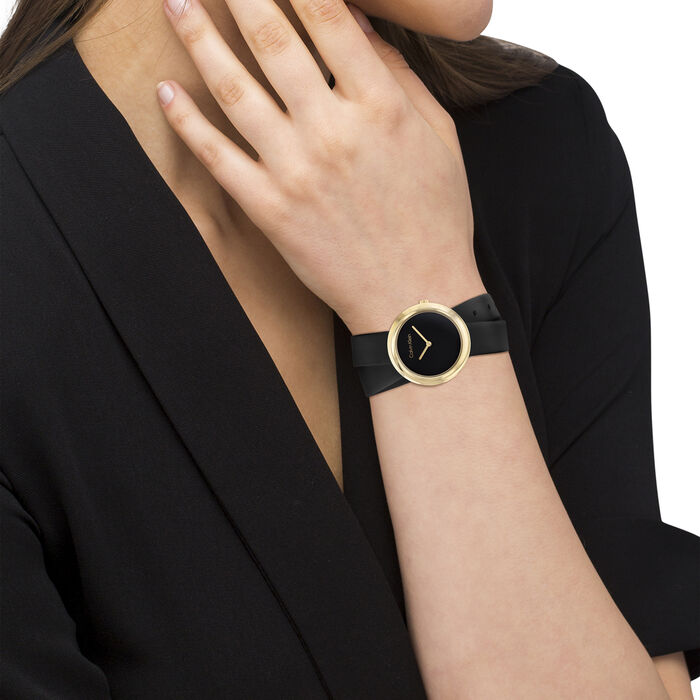 Women's Twisted Bezel Watch, 34mm