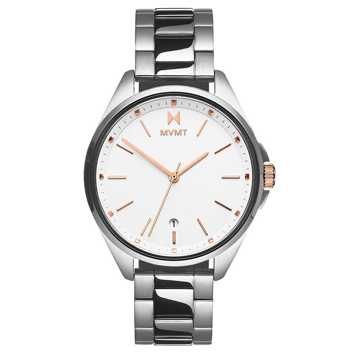 Women's Crestliner Silver Watch, 36mm