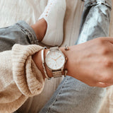 Women's Crestliner Silver Watch, 36mm