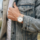 Men's Alkali Tan Watch, 43mm