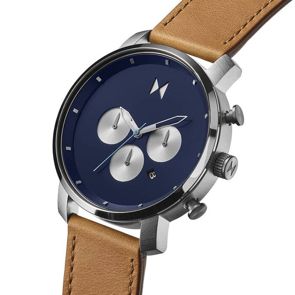 Men's Manta Blue Watch, 45mm