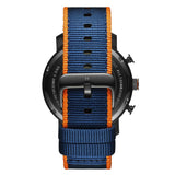 Men's Navy Prix Chronograph Watch, 45mm