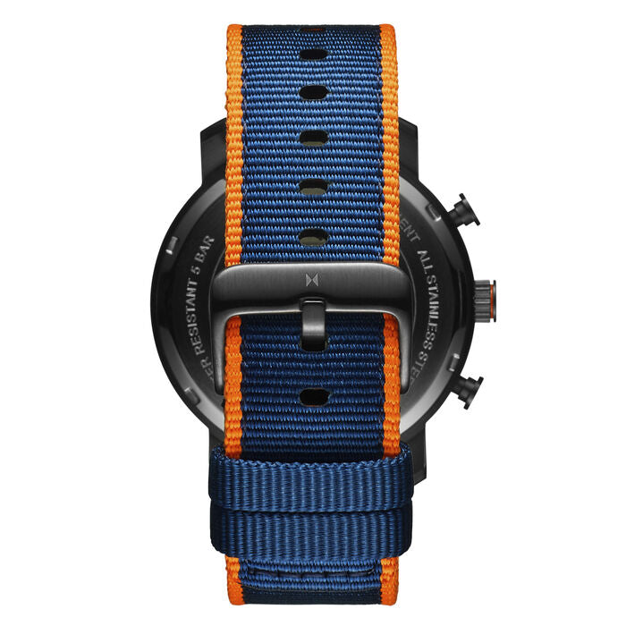 Men's Navy Prix Chronograph Watch, 45mm