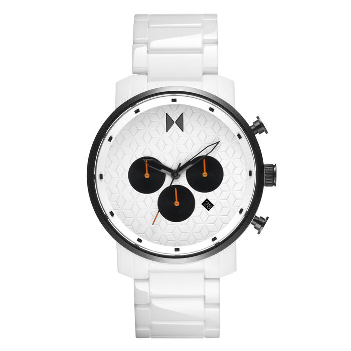 Men's Chrono Ceramic Watch, 45mm