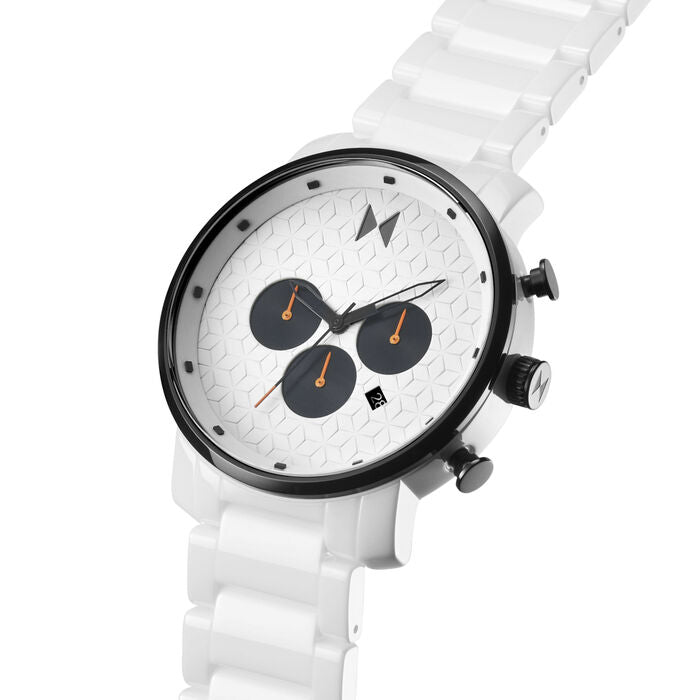 Men's Chrono Ceramic Watch, 45mm